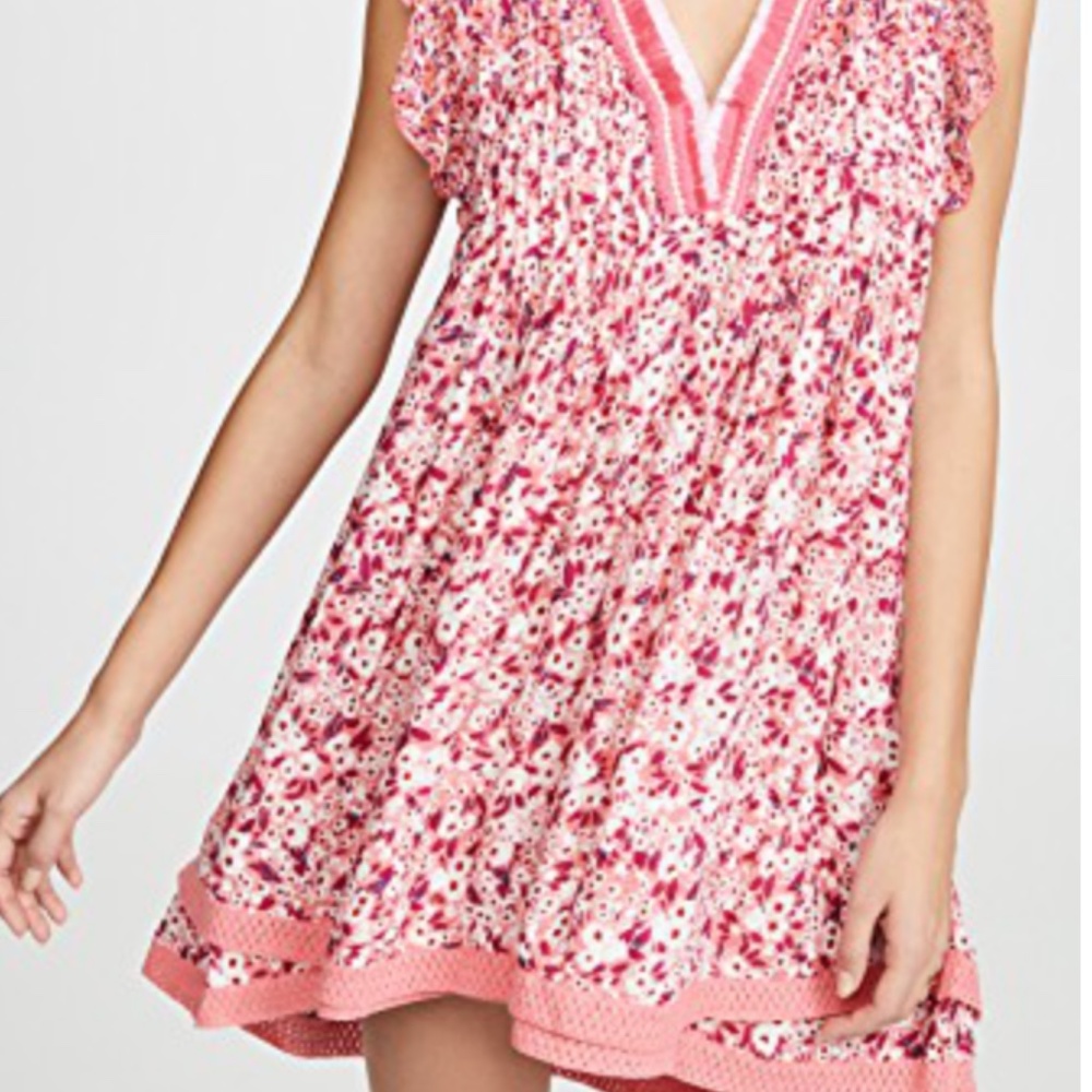 Poupette St. Barth Sasha Minidress Cover-up